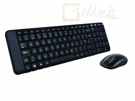 Logitech MK220 USB billentyűzet + egér Combo Fekete