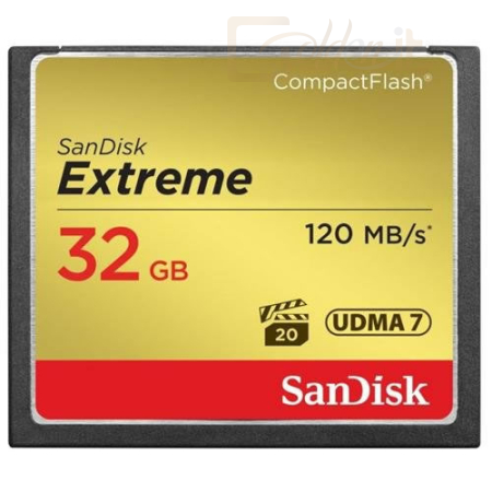 Sandisk 32GB Extreme CompactFlash - Memóriakártya