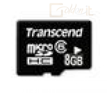 Transcend 8GB microSDHC6 Card Class10 - Memóriakártya