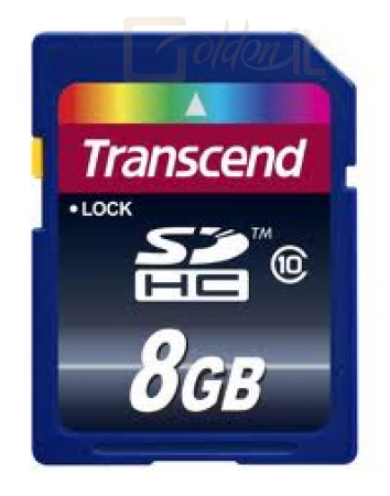 Transcend 8GB SDHC Card Class 10 MLC SD3.0 - Memóriakártya