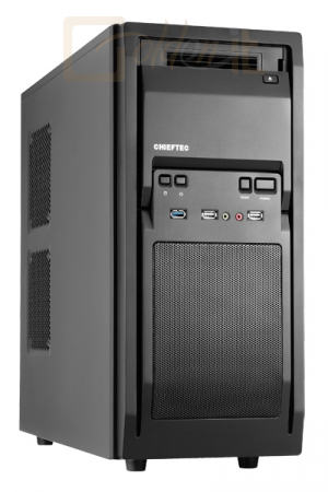 Chieftec Libra Gaming LF-02B-OP Midi Tower  Black Táp nélkül