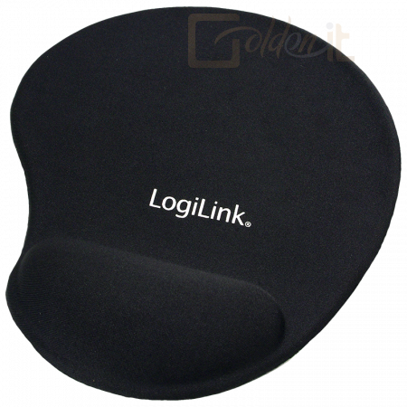 Logilink ID0027 zselés egérpad csuklótámasszal Black 300x220x25mm