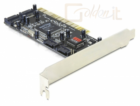 DeLock Controller SATA, 4 port with Raid