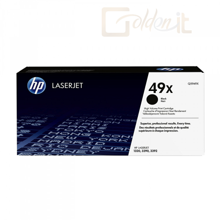 HP Q5949X (49X) Black toner /HP LJ 1320, 3390, 3392