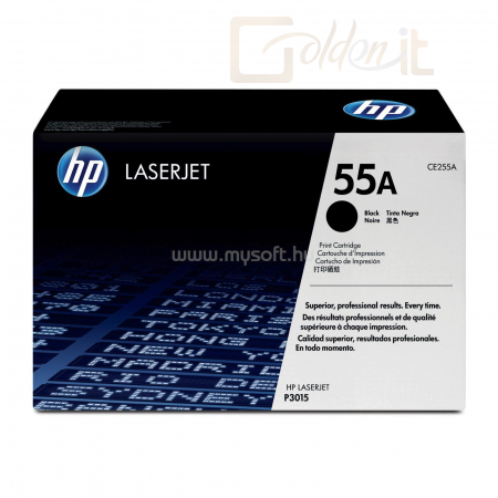 HP CE255A (55A) Black Print Cartridge