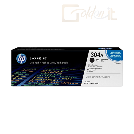 HP CC530AD (304A)Black toner /HP CP2025, CM2320mfp