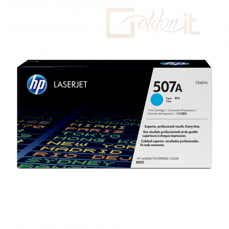 HP CE401A (507A) Cyan toner