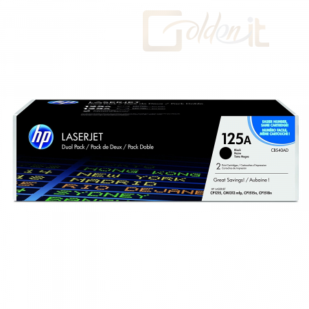 HP CB540AD (125A) Black toner duo /HP CM1312, CP1215, CP1515, CP1518