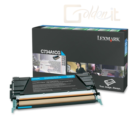 Lexmark C734/X734 toner Cyan 6K