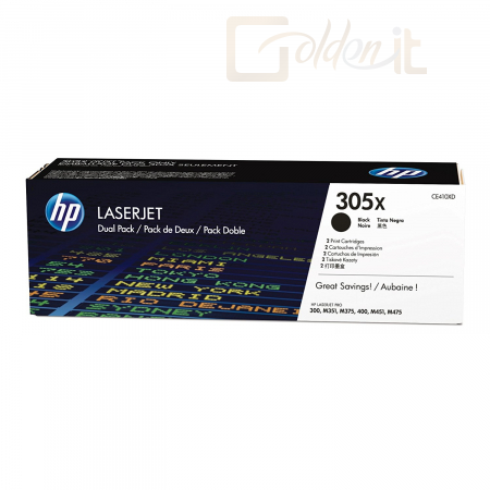 HP CE410XD (305X) Black Duo toner