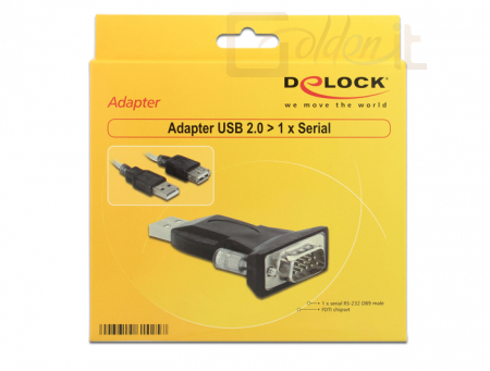 DeLock USB2.0 to Serial Adapter