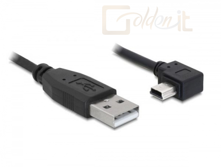 DeLock USB 2.0-A male > USB mini-B 5pin male angled 3m