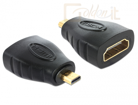 DeLock Adapter High Speed HDMI - mirco D male > A female