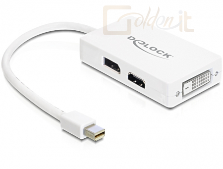 DeLock Displayport mini > Displayport/HDMI/DVI adapter