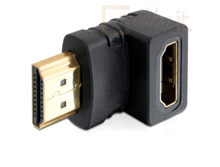 DeLock HDMI male > HDMI female 90° down adapter