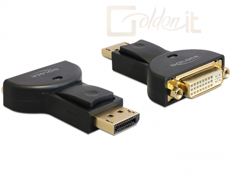 DeLock Displayport 1.1 male to DVI female Black