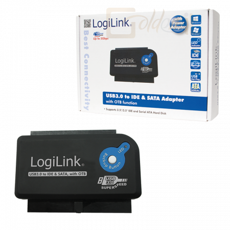 Logilink USB3.0 to IDE & SATA Adapter with OTB