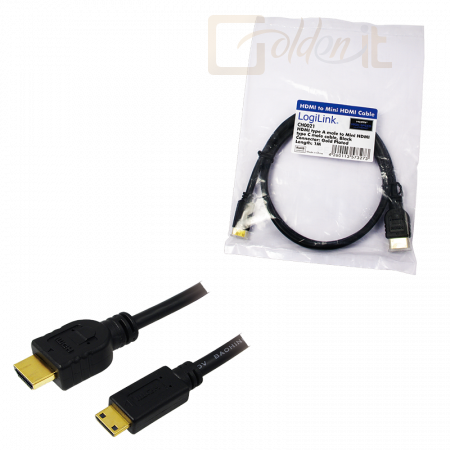 Logilink HDMI Mini HDMI átalakító kábel 1M