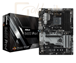 Alaplapok ASRock B450 PRO4 - 90-MXB8B0-A0UAYZ